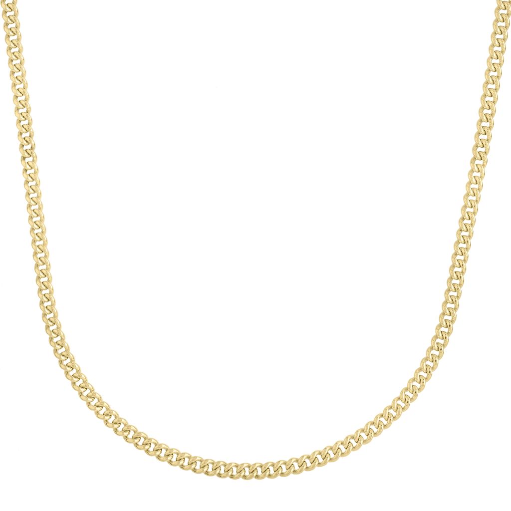 14K 3.6mm Miami Cuban Chain