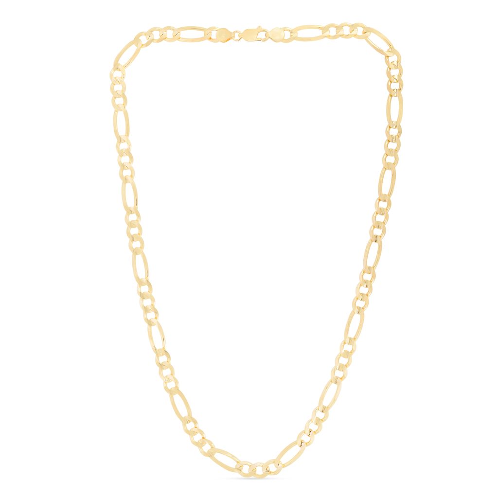 14K Gold 7mm Figaro Chain