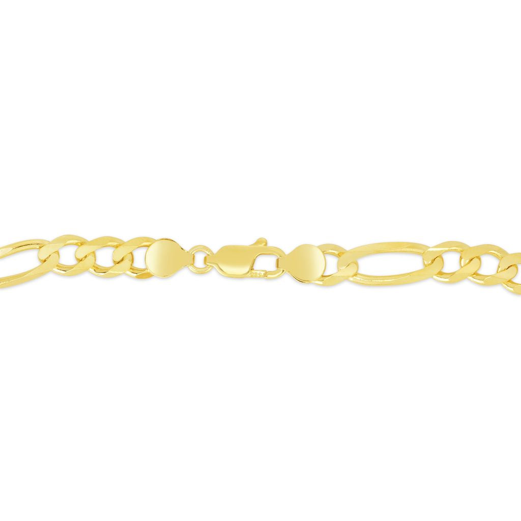 14K Gold 7mm Figaro Chain
