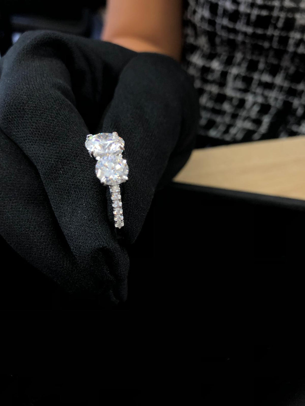 Three-Stone Engagement Ring