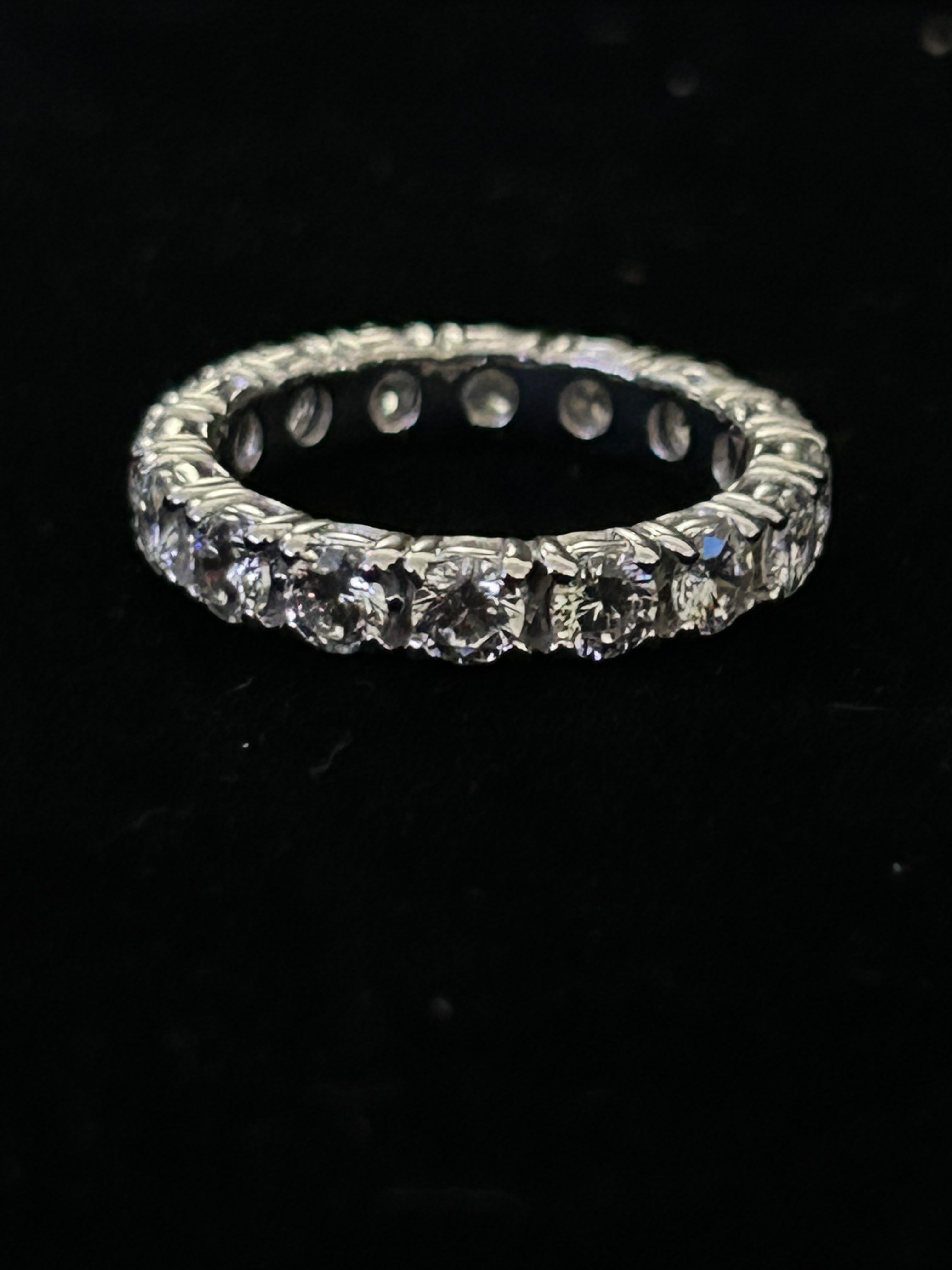 Prong-Set Eternity Band