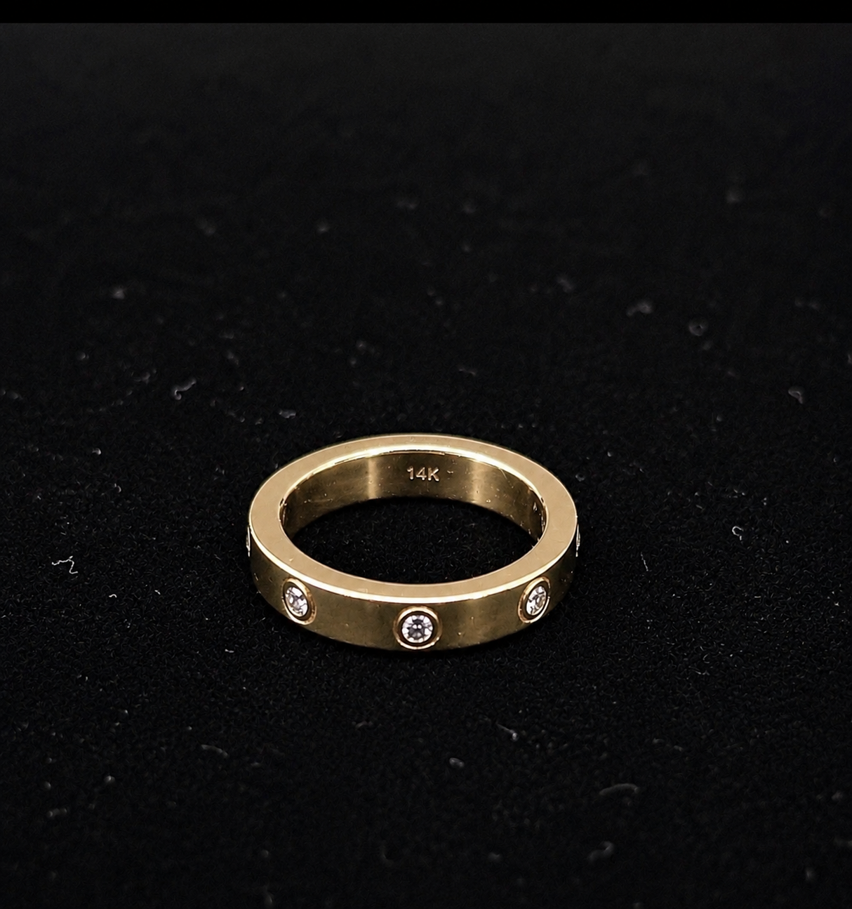 Love Ring with Stones