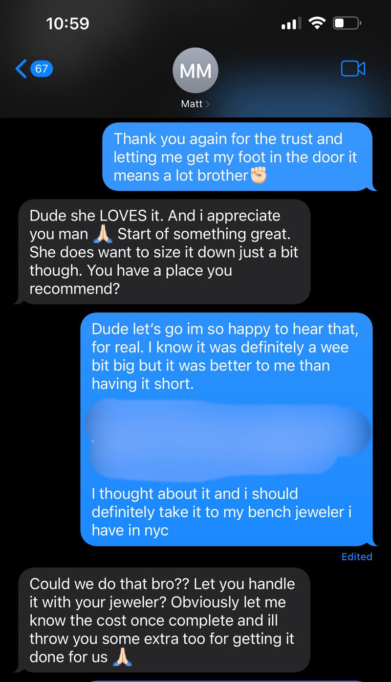 Customer review screenshot