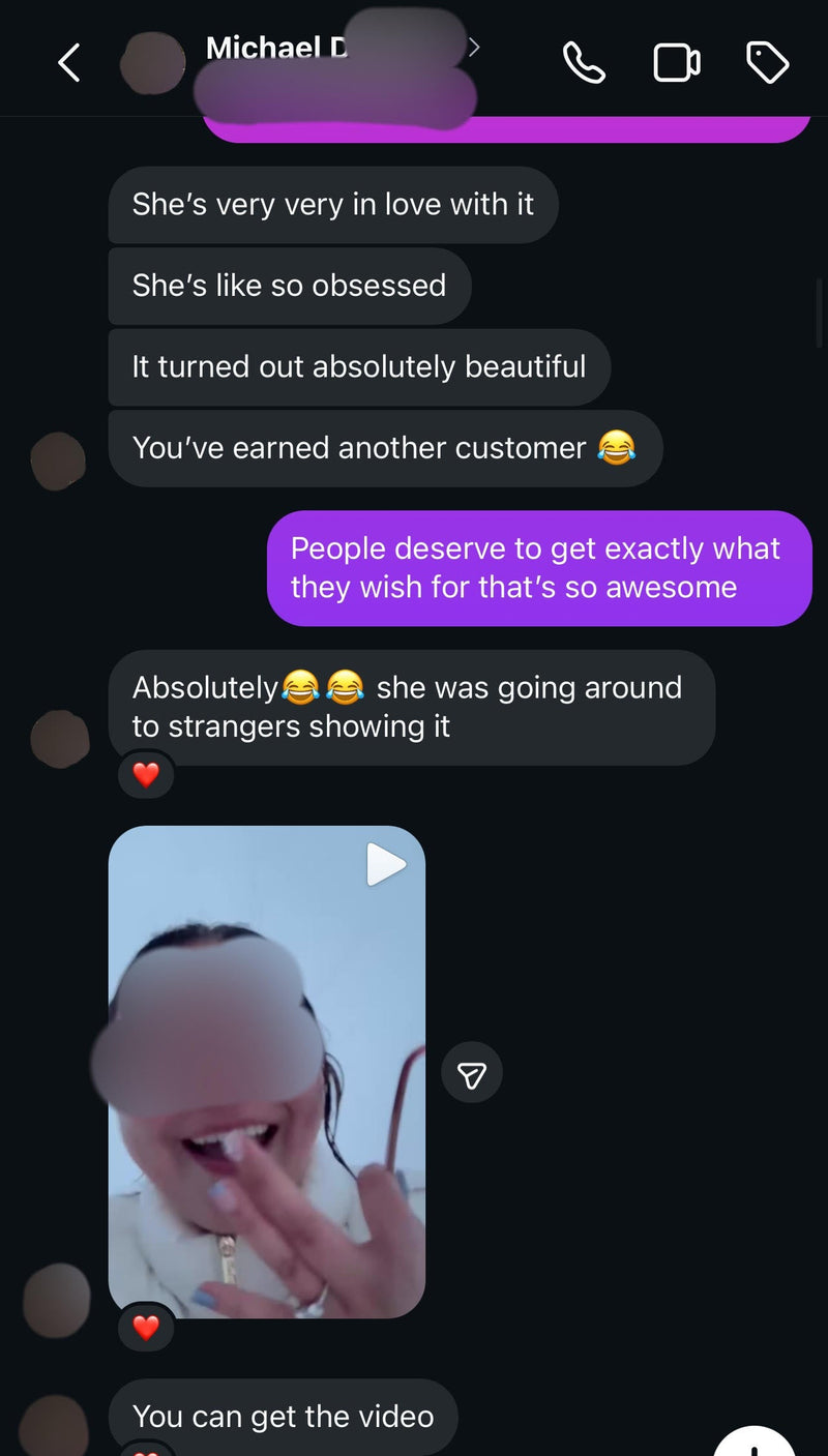 Customer review screenshot