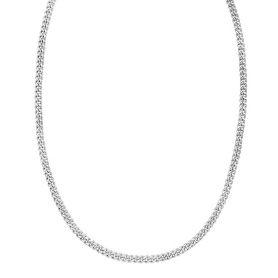 Silver 4.1mm Miami Cuban Chain
