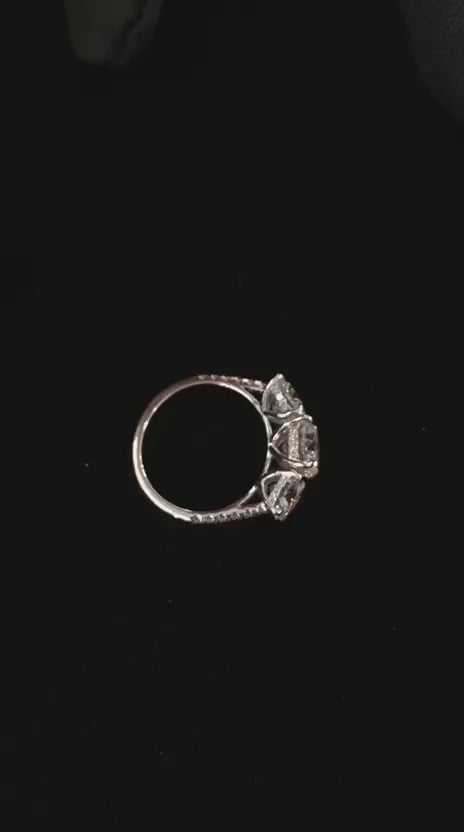 Three-Stone Engagement Ring