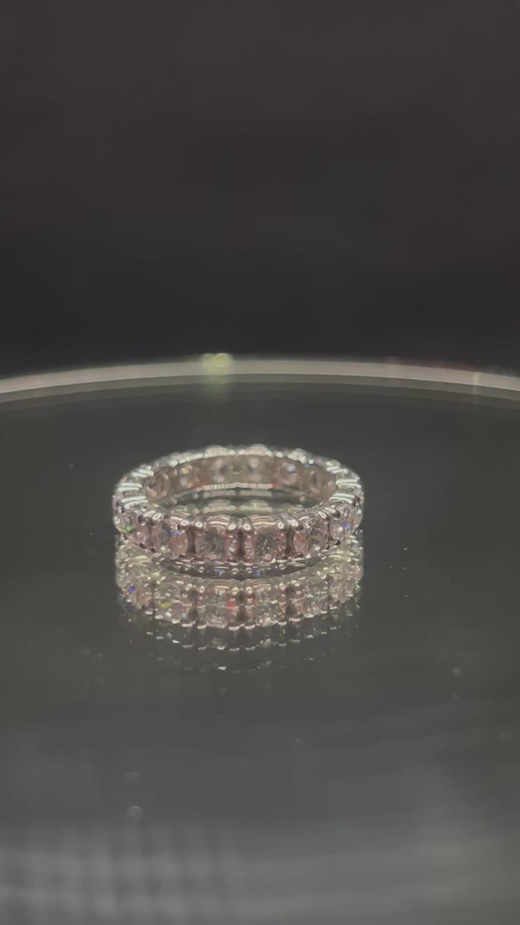 Prong-Set Eternity Band