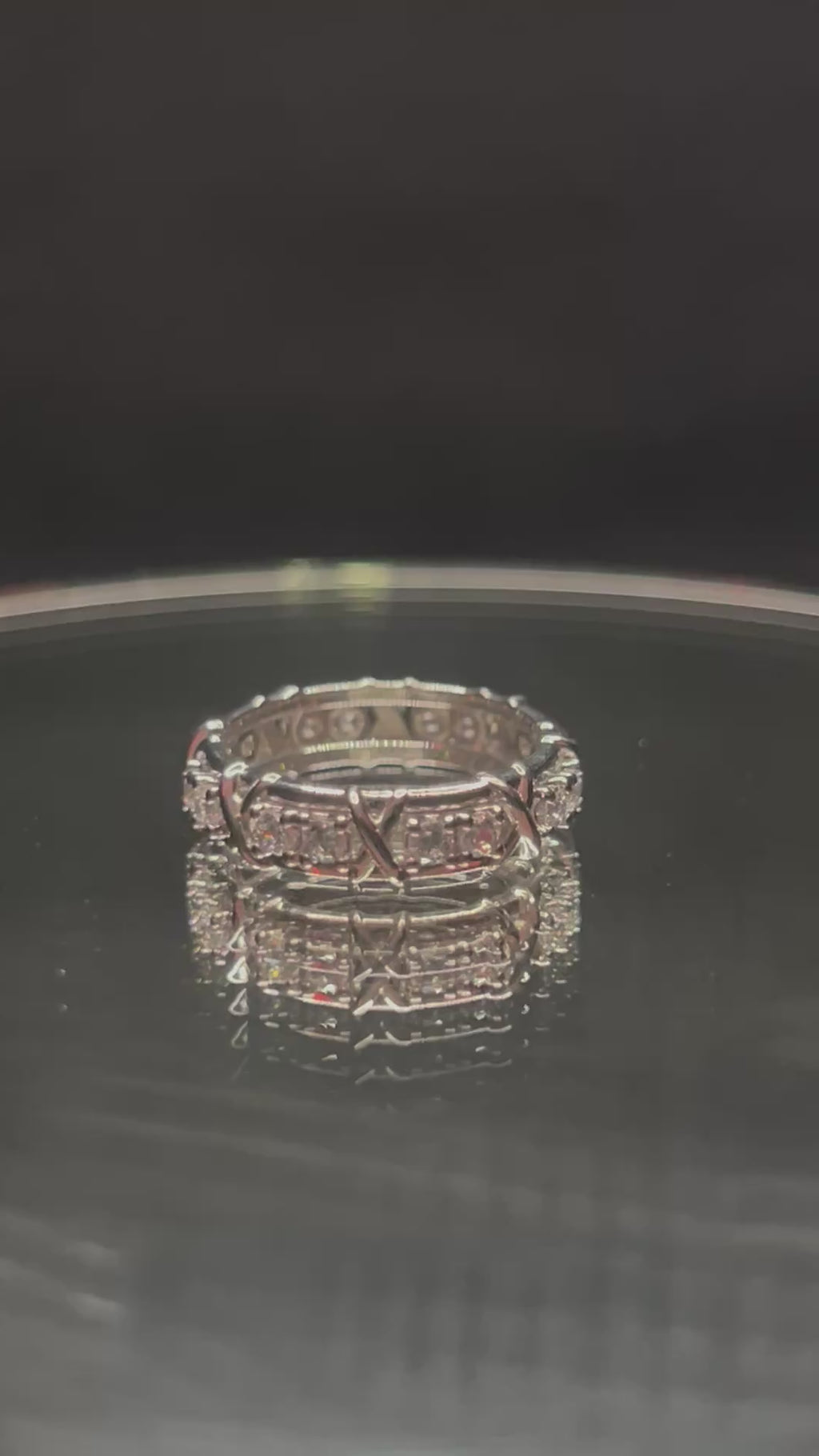 Sixteen-Stone Ring