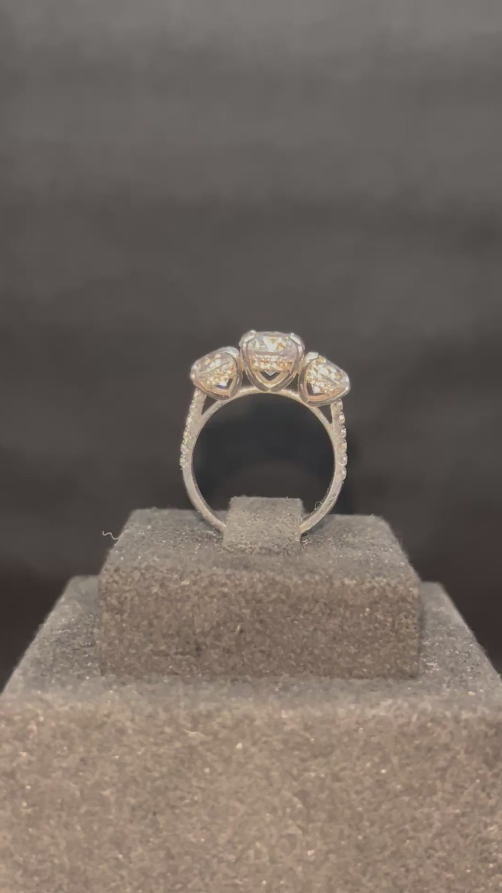Three-Stone Engagement Ring