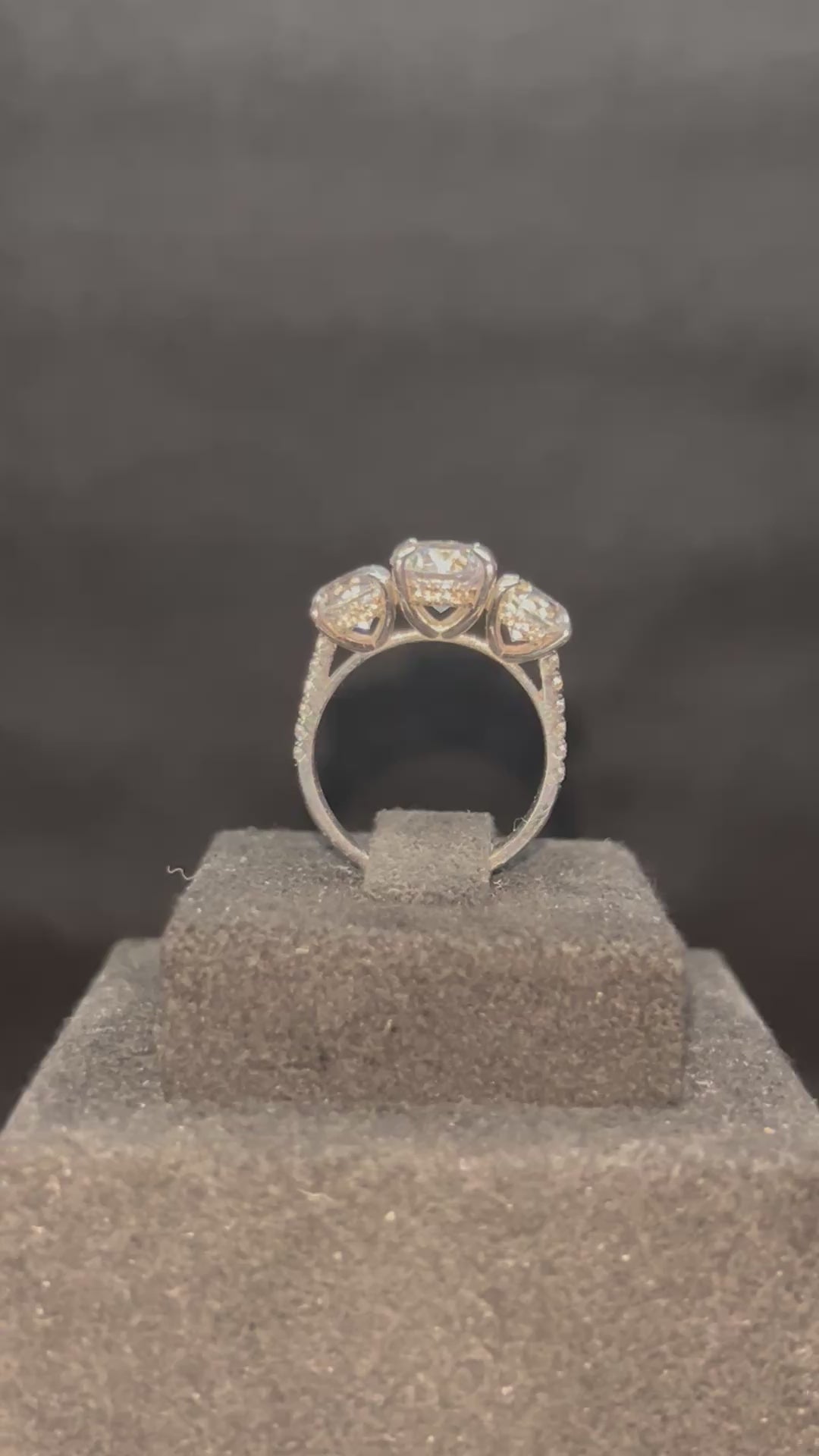 Three-Stone Engagement Ring