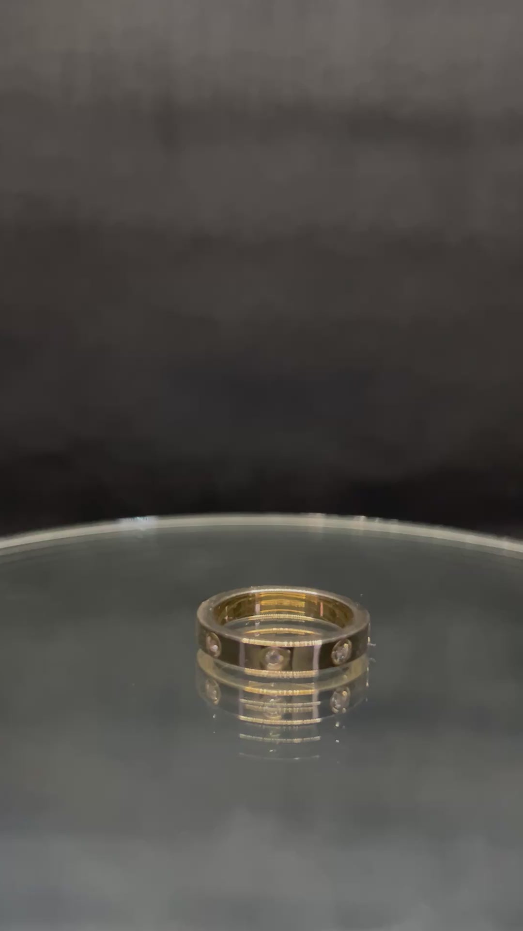 Love Ring with Stones