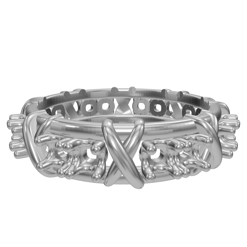 Sixteen-Stone Ring