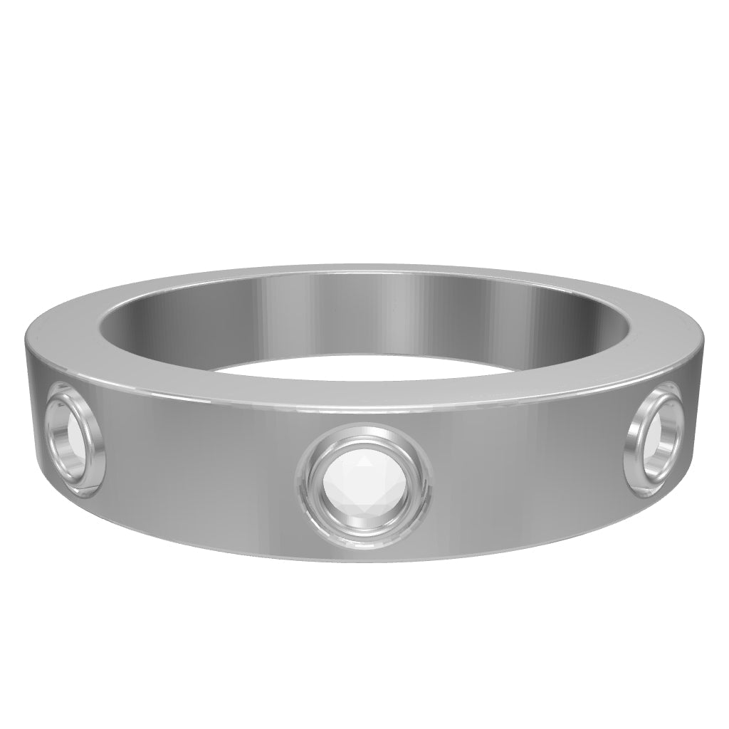 Love Ring with Stones