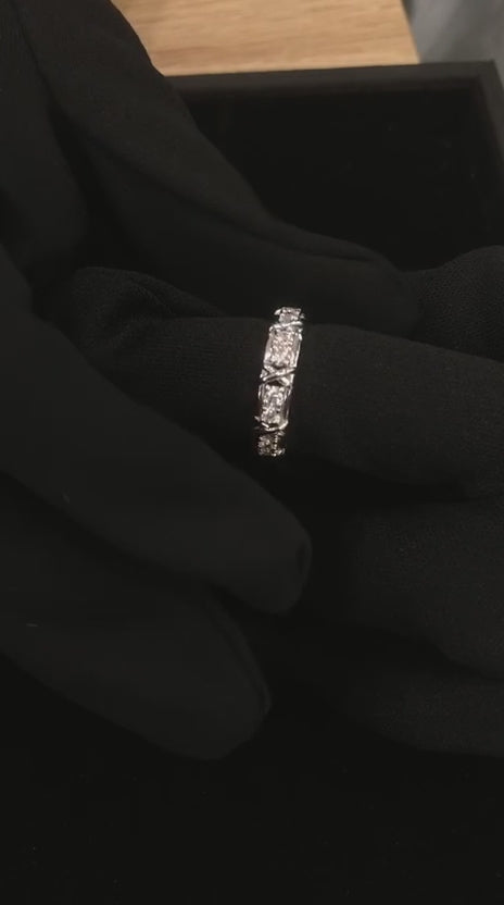Sixteen-Stone Ring